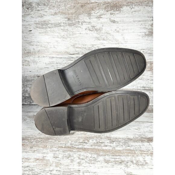 Men's Cole Haan Kennedy Grand Brown Leather Waterproof Chukka Boots Sz 10M - Picture 9 of 10